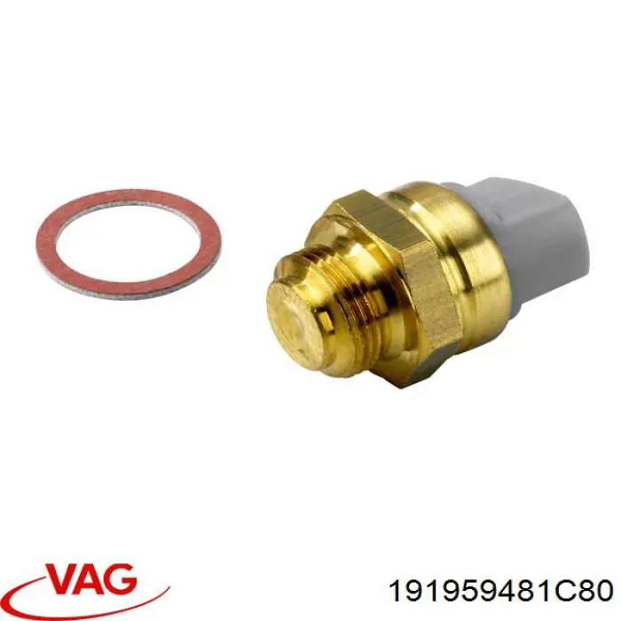 Датчик температури радіатора VAG 191959481C80 ціна, від 7.47 USD