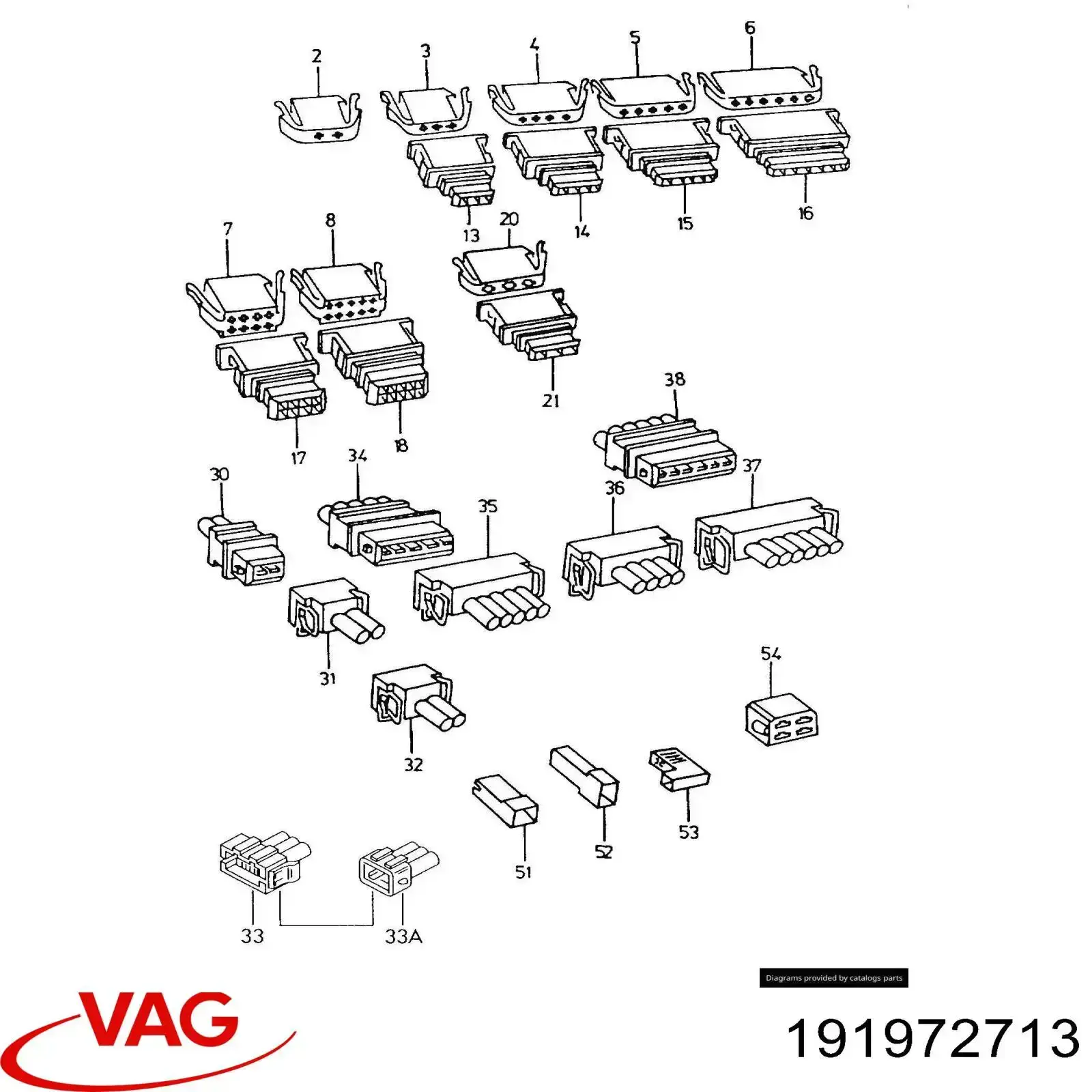  VAG 191972713 ціна, від 2.81 USD