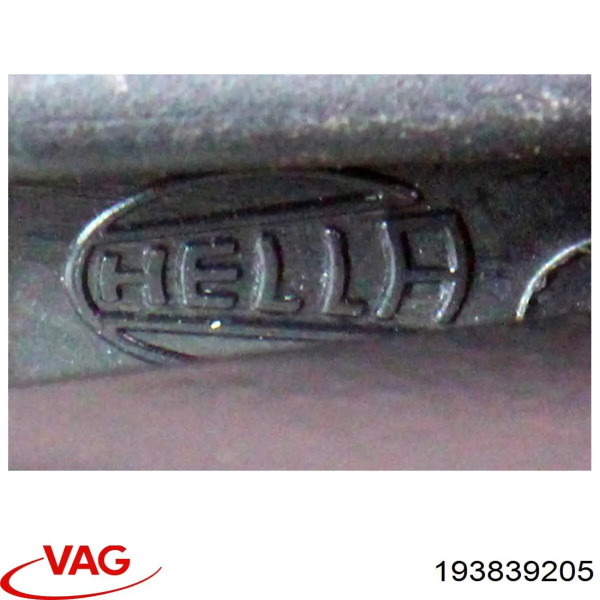 Ручка задньої двері зовнішня ліва VAG 193839205