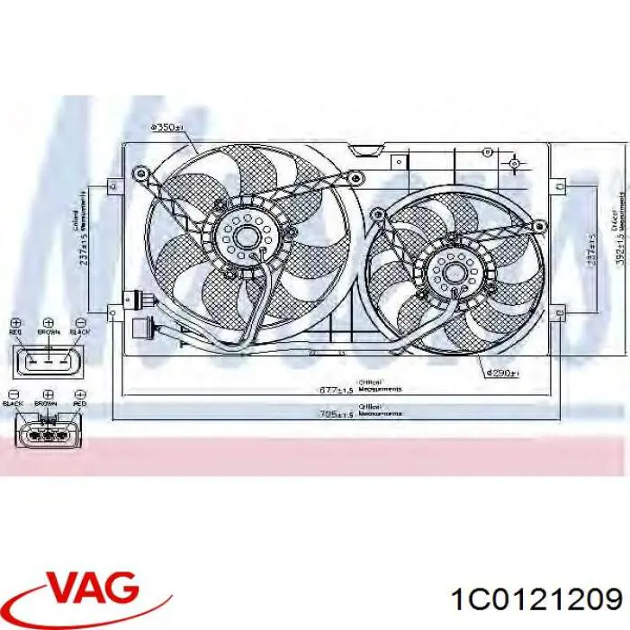  VAG 1C0121209 ціна, від 138.63 USD