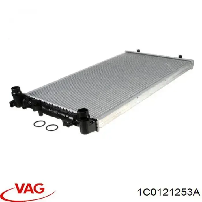 1C0121253A VAG радіатор охолодження двигуна