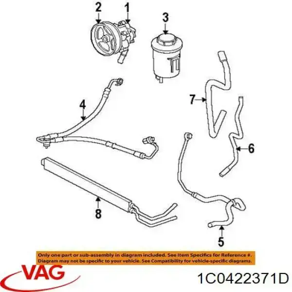 Купити Бачок ГУР Volkswagen Passat B7 362