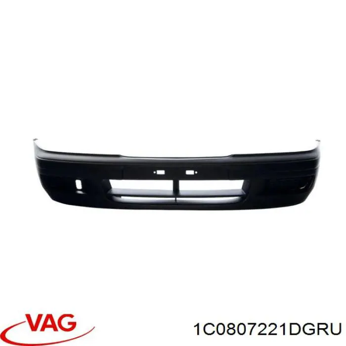 1C0807221DGRU VAG Бампер передній в зборі