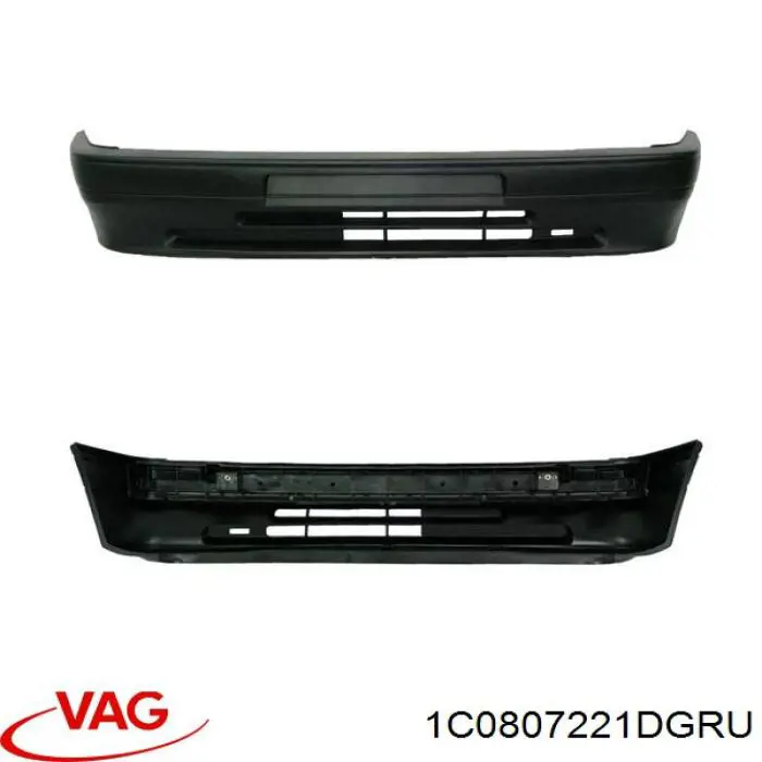 Купити 1C0807221DGRU VAG Буфер (бампер) передній