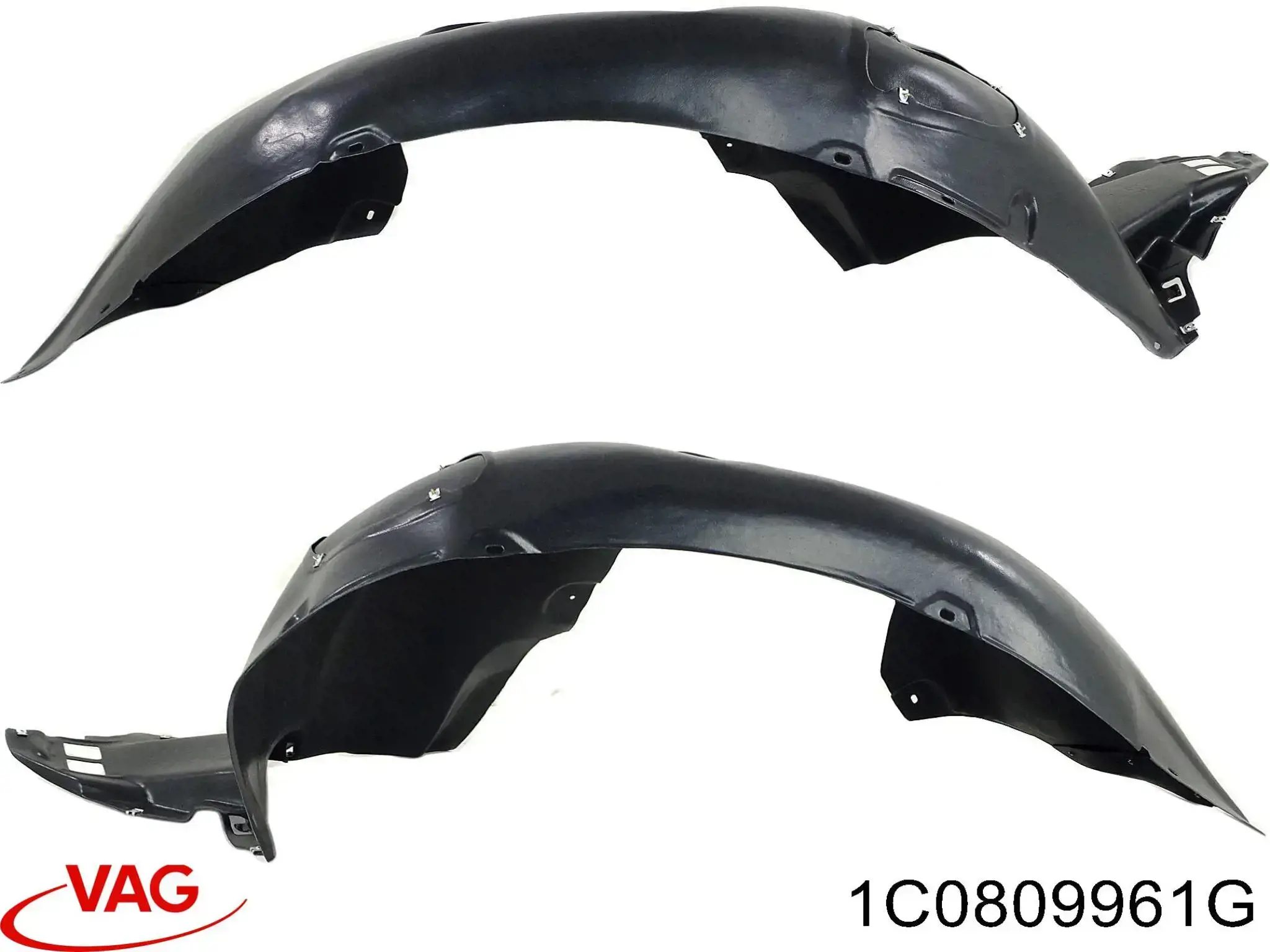 Підкрилок переднього крила, лівий VAG 1C0809961G ціна, від 114.59 USD