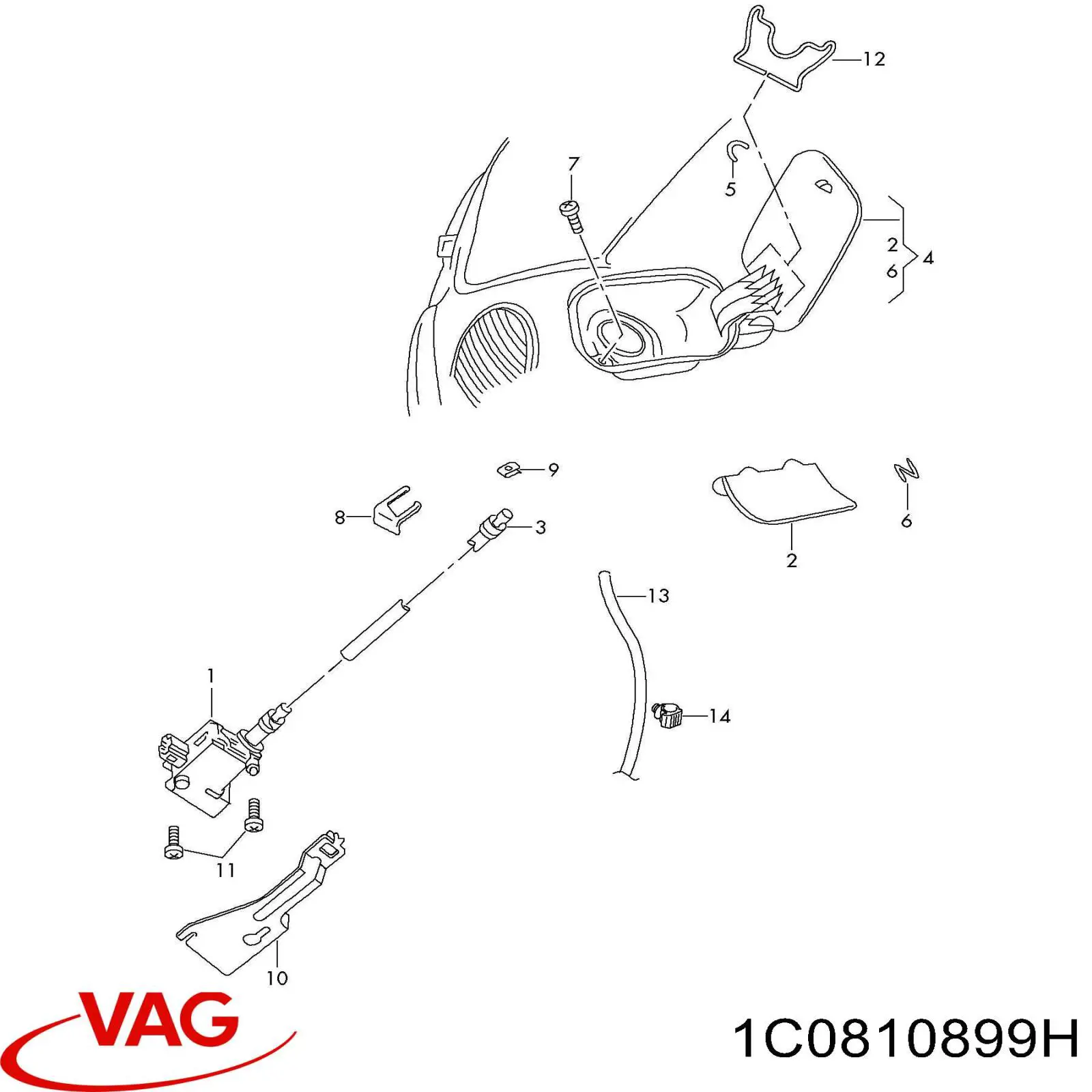 1C0810899H VAG 