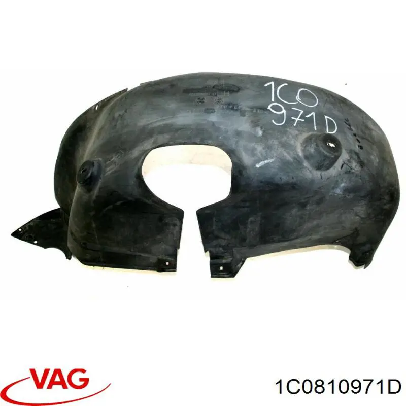 Купити 1C0810971D VAG Підкрилок заднього крила, лівий