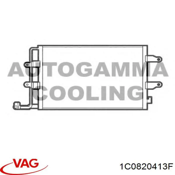 1C0820413F VAG Конденсатор