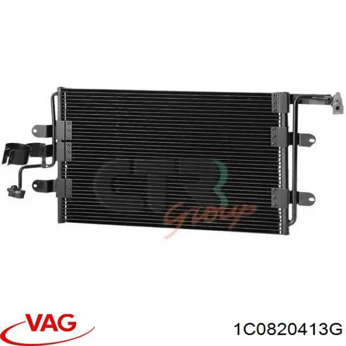 1C0820413G VAG радіатор кондиціонера