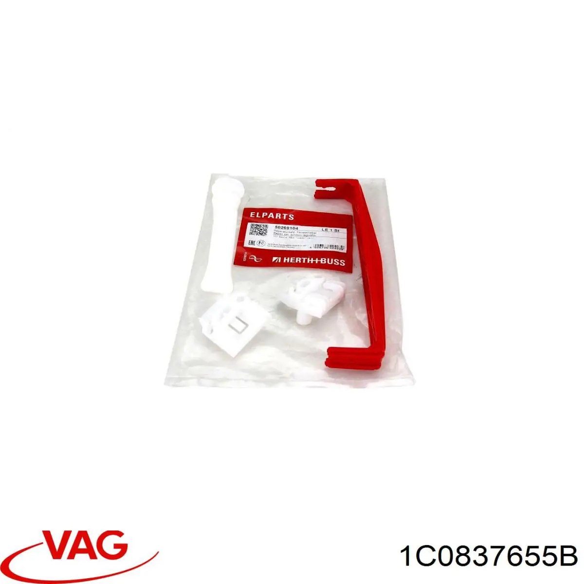 1C0837655B VAG Підйомник механічний вітрового скла