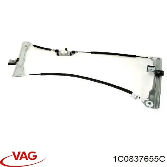 Купити 1C0837655C VAG Механізм стеклопідйомника водійських дверей