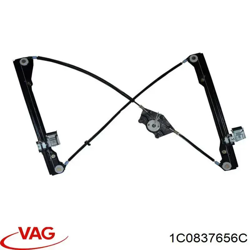 1C0837656C VAG Механізм склопідіймача дверей передніх, правих