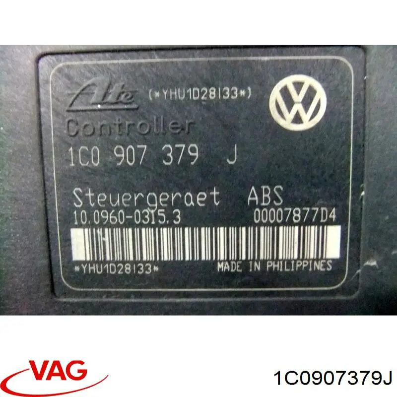 Блок АБС 1C0907379J VAG