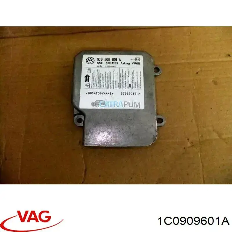 1C0909601A VAG Модуль-процесор управління подушки безпеки