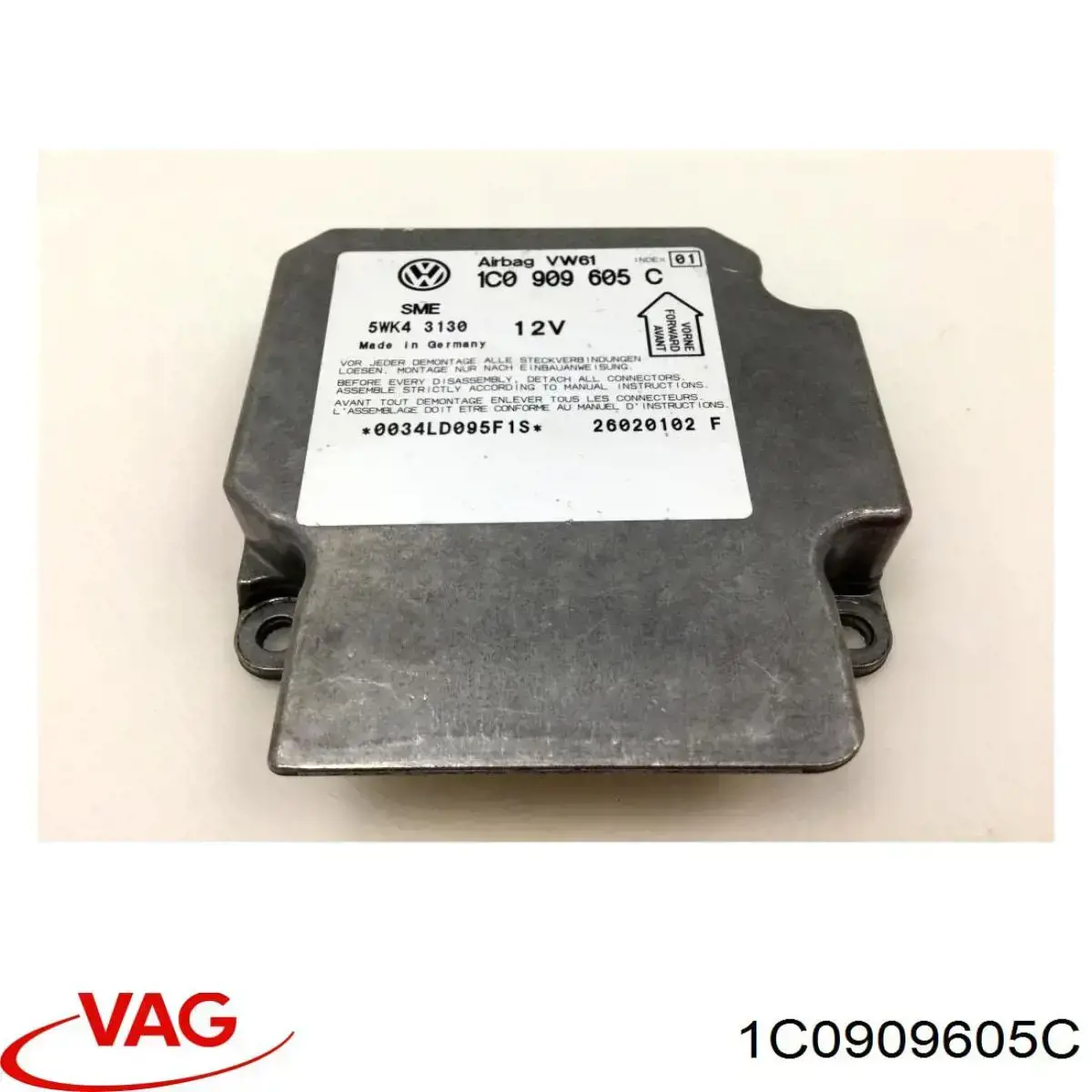 Купити 1C0909605C VAG Модуль-процесор керування подушки безпеки
