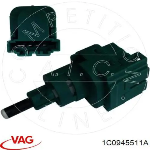 Кнопка стоп-сигналу VAG 1C0945511A ціна, від 6.33 USD