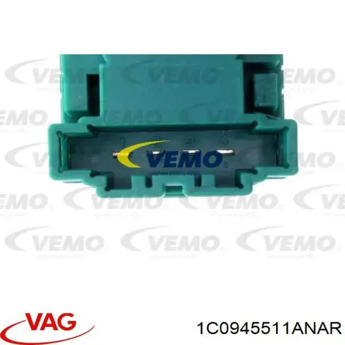 Кнопка стоп-сигналу VAG 1C0945511ANAR ціна, від 7.75 USD