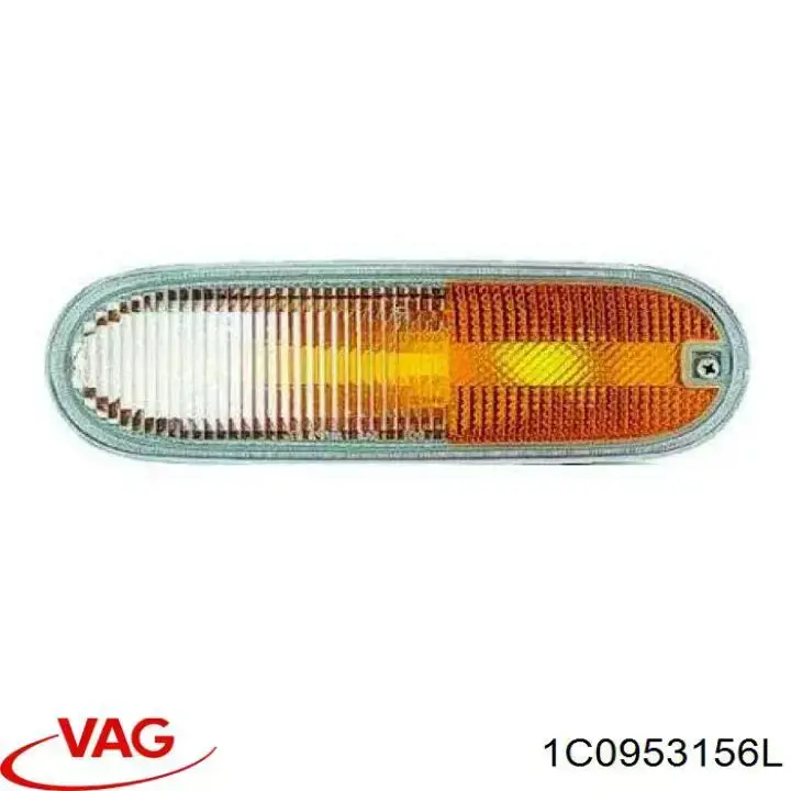 Правий покажчик повороту - лампа VAG 1C0953156L ціна, від 23.73 USD