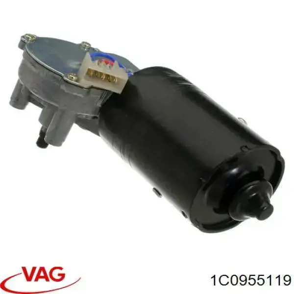 Двигун склоочисника лобового скла (трапеції) 1C0955119 VAG