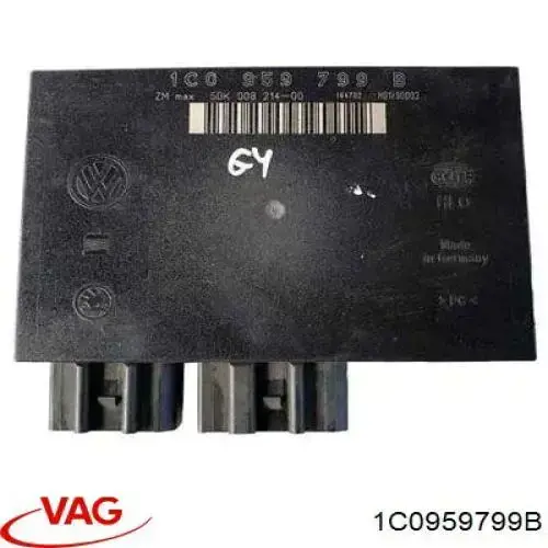 Блок керування центральним замком VAG 1C0959799B ціна, від 27.78 USD