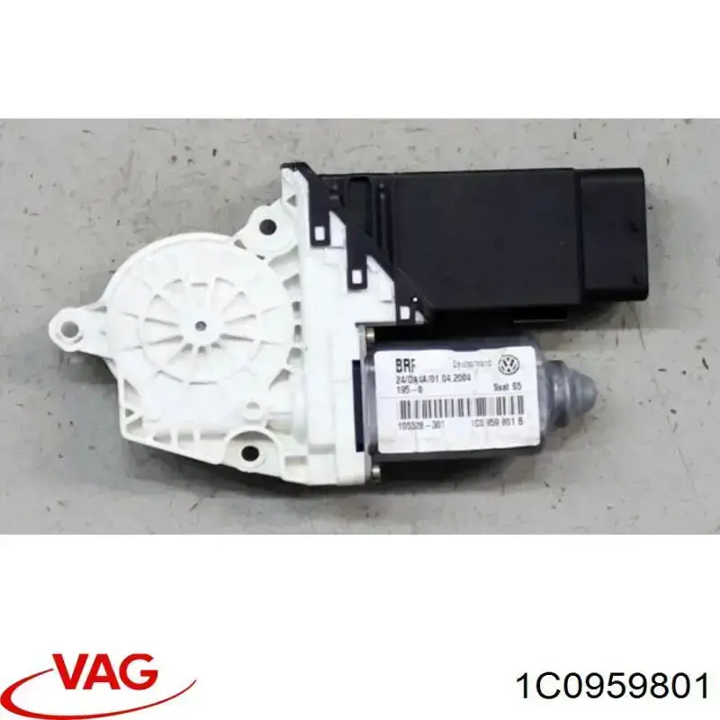 Купити 1C0959801 VAG Двигун склопідіймача двері передньої, лівої