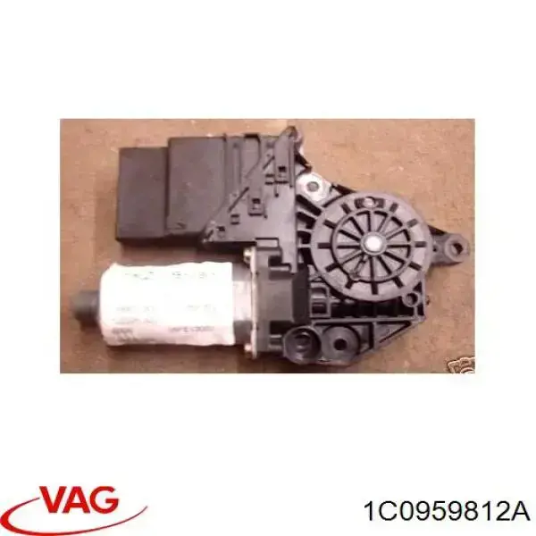 Мотор склопідйомника дверей задніх, правих VAG 1C0959812A ціна, від 19.00 USD
