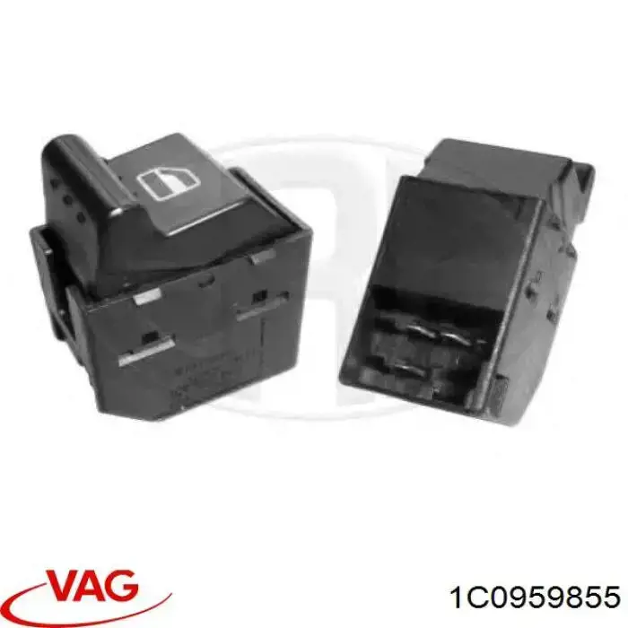 Купити 1C0959855 VAG Кнопковий блок керування склопідіймачами передній правий