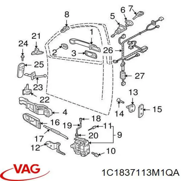  1C1837113M1QA VAG