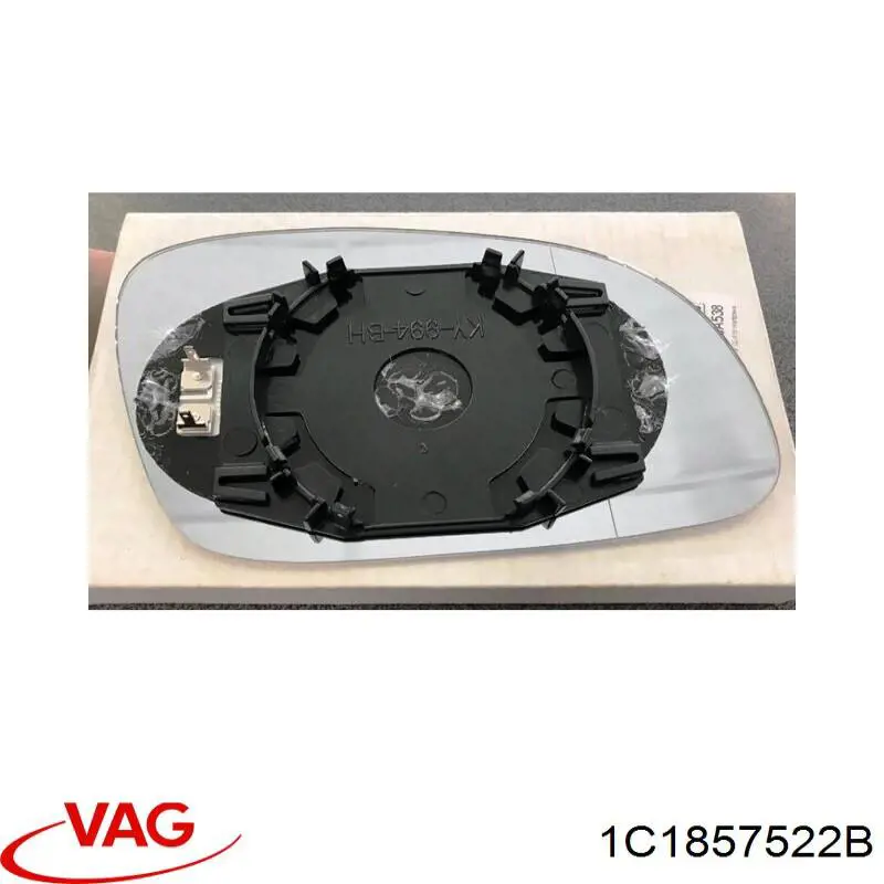Скло дзеркала заднього виду, правого VAG 1C1857522B ціна, від 8.06 USD