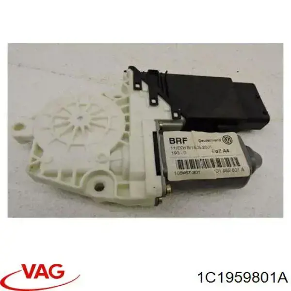 Купити 1C1959801A VAG Двигун склопідіймача двері передньої, лівої