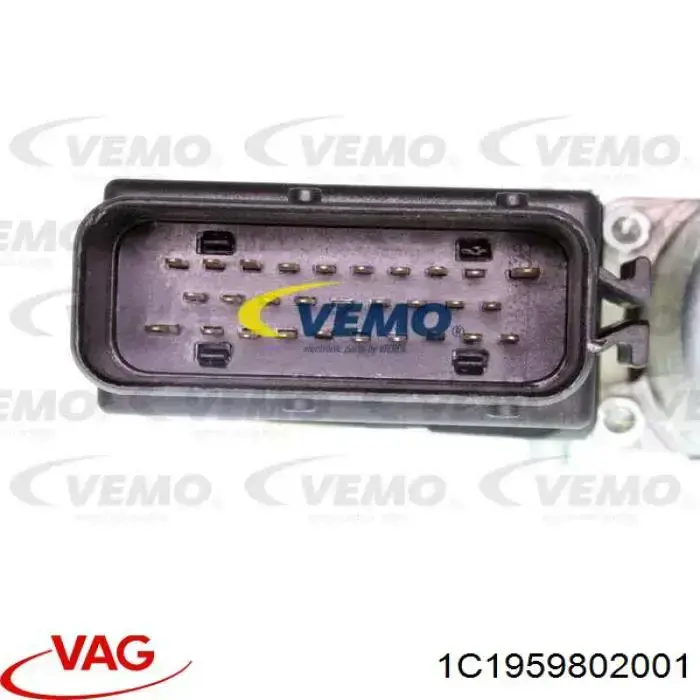 1C1959802001 VAG Мотор склопідйомника дверей передніх, правих