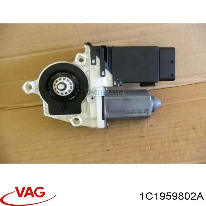 1C1959802A VAG Мотор склопідйомника дверей передніх, правих