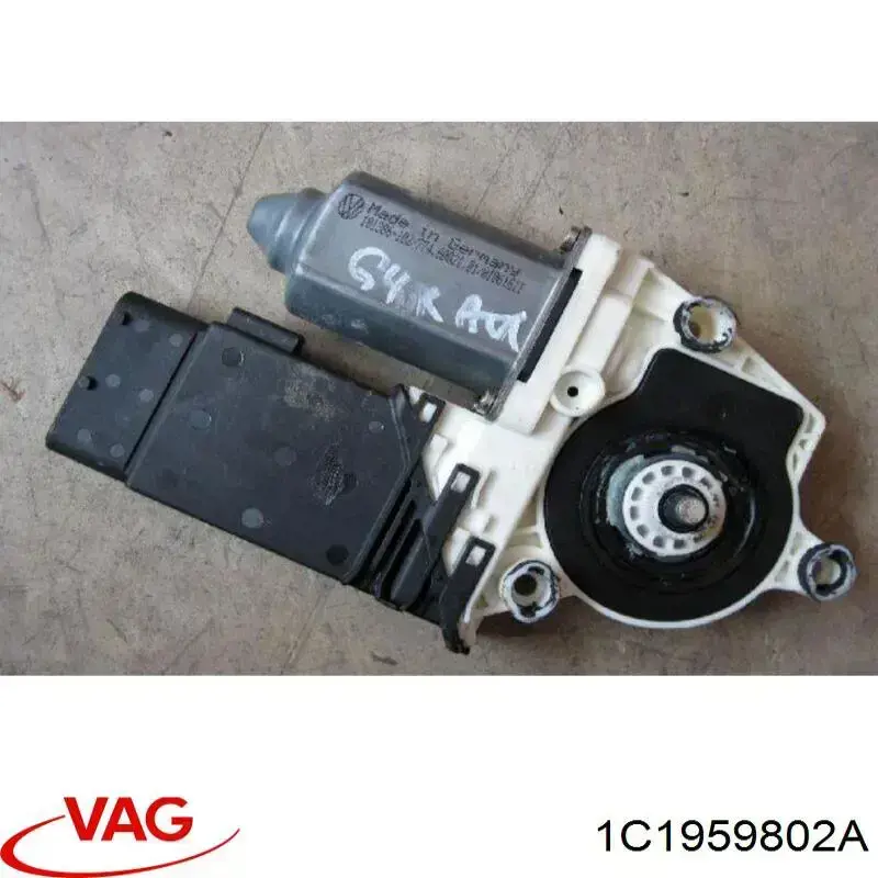 Купити 1C1959802A VAG Двигун склопідіймача двері передньої, правої
