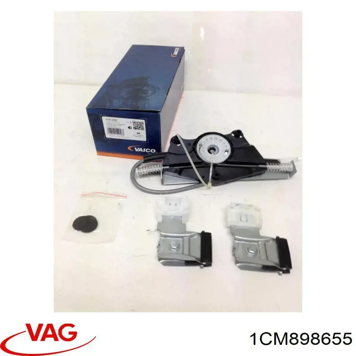 Склопідйомник передньої лівої двері 1CM898655 VAG