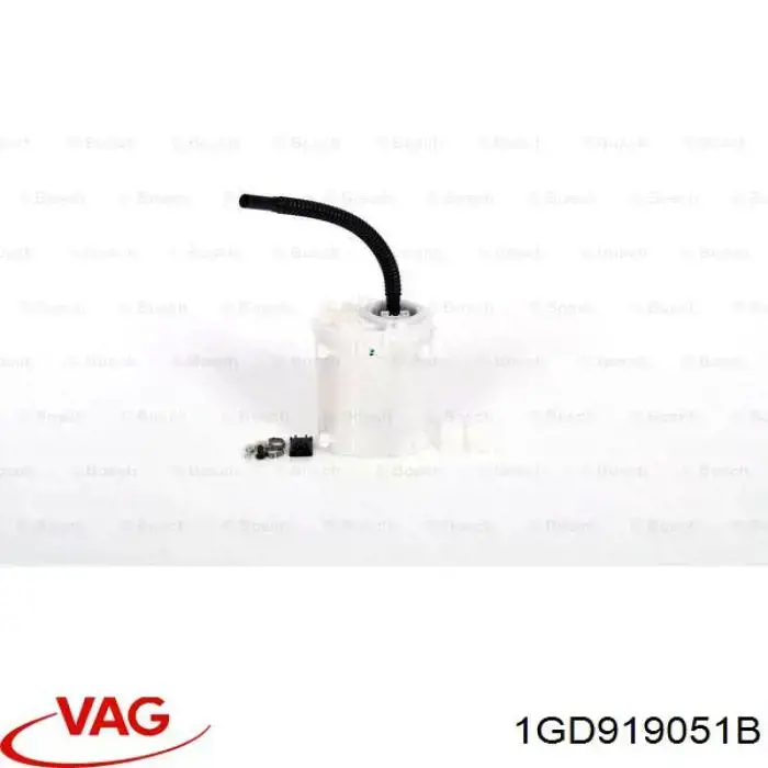 Елемент-турбінка паливного насосу VAG 1GD919051B ціна, від 49.41 USD