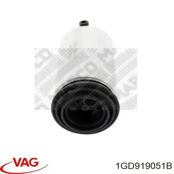Елемент-турбінка паливного насосу 1GD919051B VAG