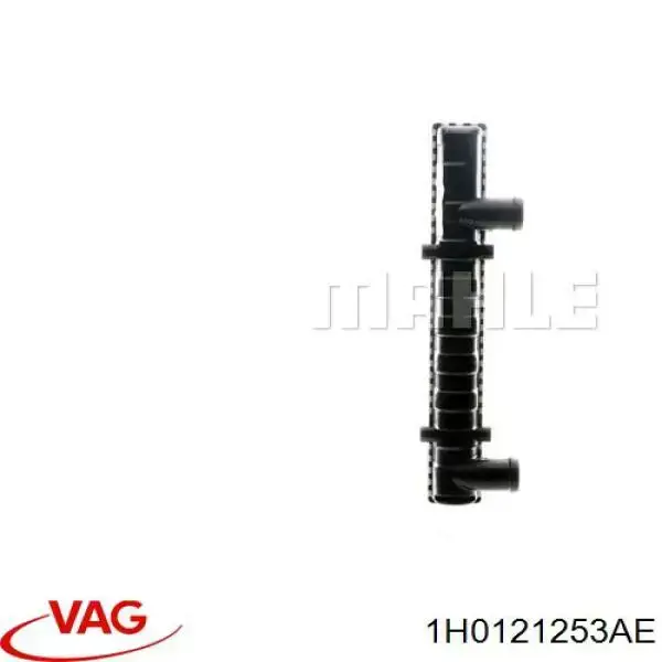 Купити 1H0121253AE VAG Радіатор двигуна