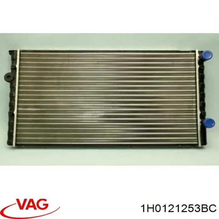 Радіатор 1H0121253BC VAG