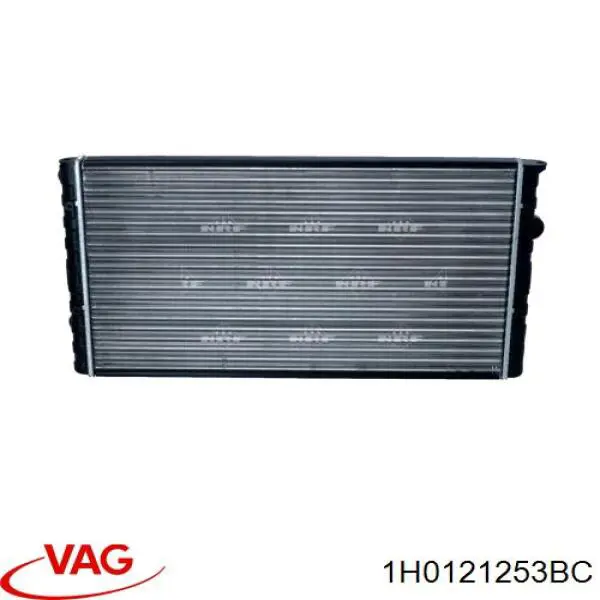 Купити 1H0121253BC VAG Радіатор двигуна
