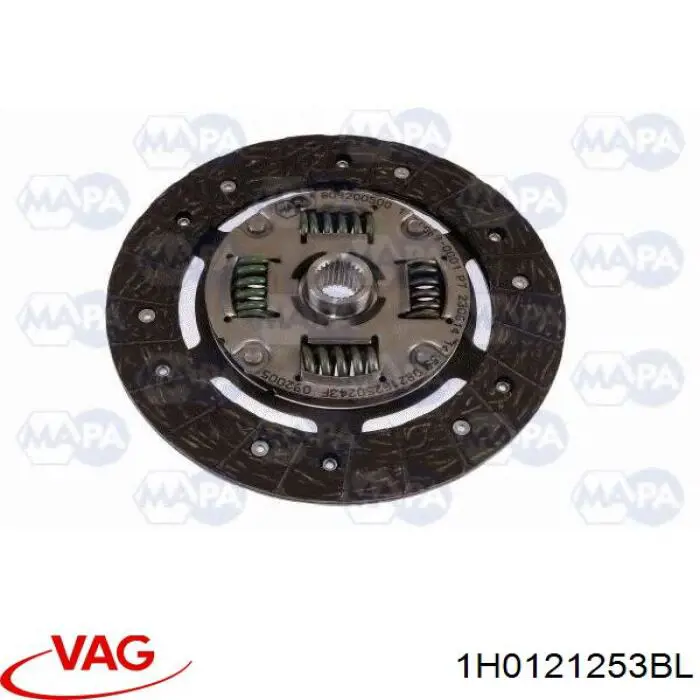 Радіатор 1H0121253BL VAG