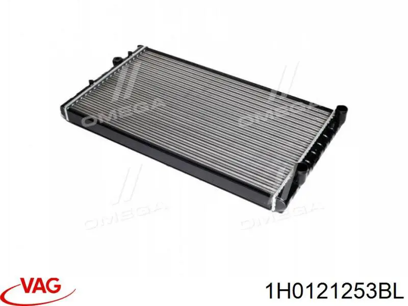 Радіатор охолодження VAG 1H0121253BL