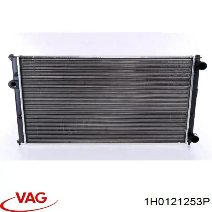 1H0121253P VAG радіатор охолодження двигуна