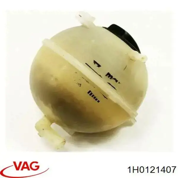 Бачок системи охолодження двигуна розширювальний VAG 1H0121407 ціна, від 8.57 USD