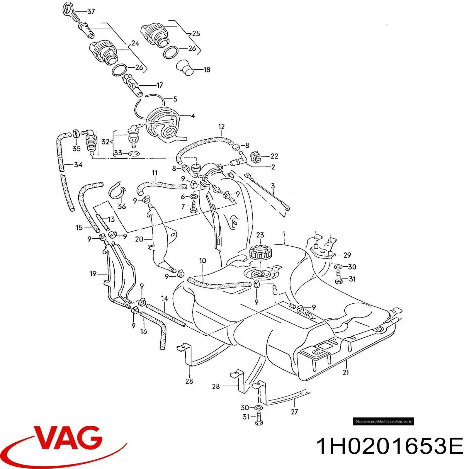  1H0201653E VAG