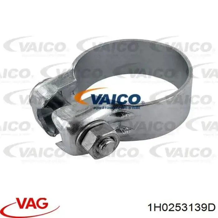Купити 1H0253139D VAG Хомут кріплення глушника передній