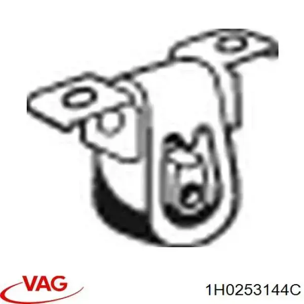 Подушка глушника 1H0253144C VAG