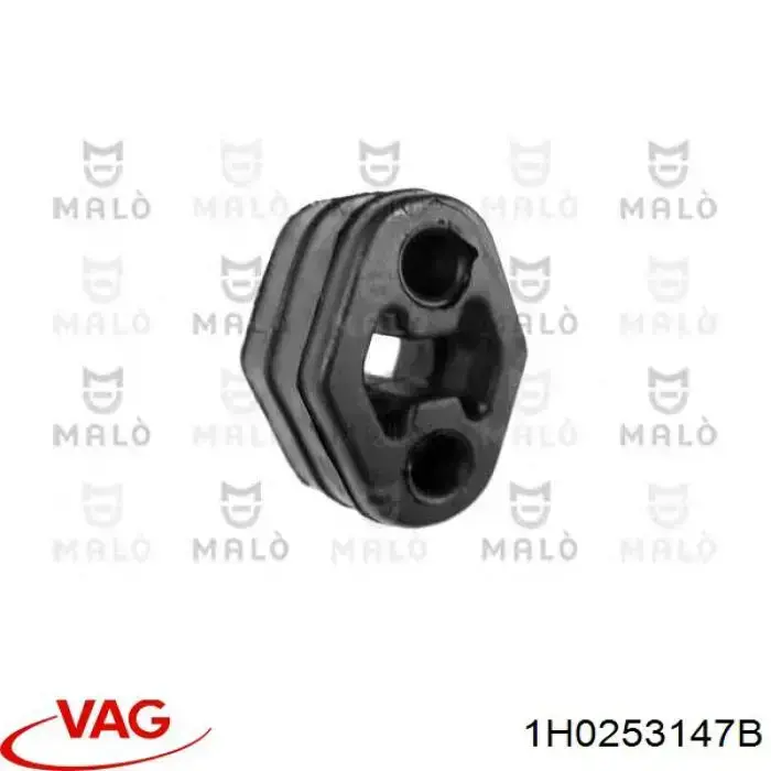 Купити 1H0253147B VAG Подушка глушника