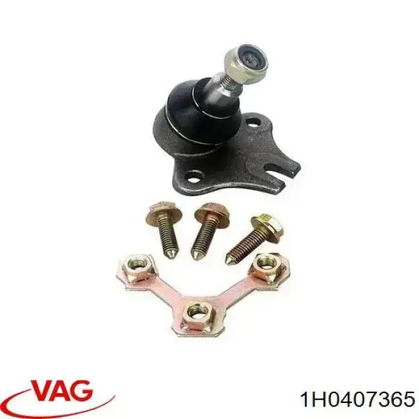 Купити 1H0407365 VAG Кульова опора, нижня