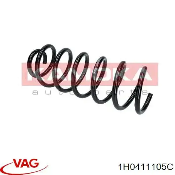 Пружина передня VAG 1H0411105C ціна, від 18.10 USD