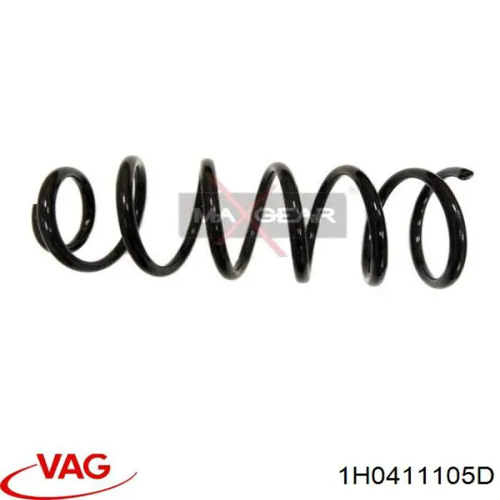 Пружина передня VAG 1H0411105D ціна, від 30.45 USD